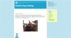 Desktop Screenshot of anitechdogtraining.com